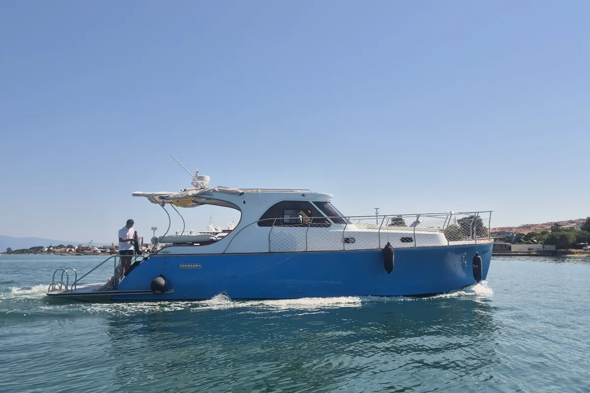 Concept, a Lobster 38 motorboat at Casa Solada Cunda, Turkey