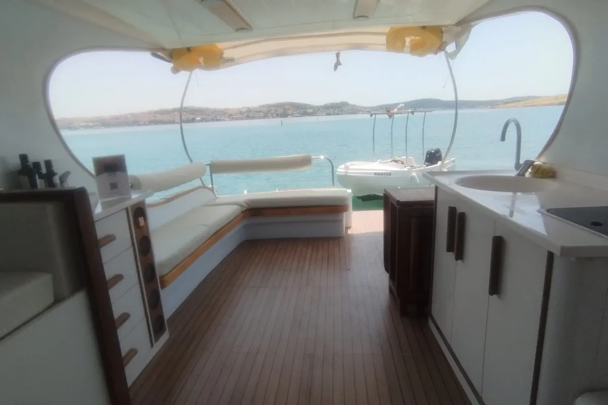 Concept, a Lobster 38 motorboat at Casa Solada Cunda, Turkey