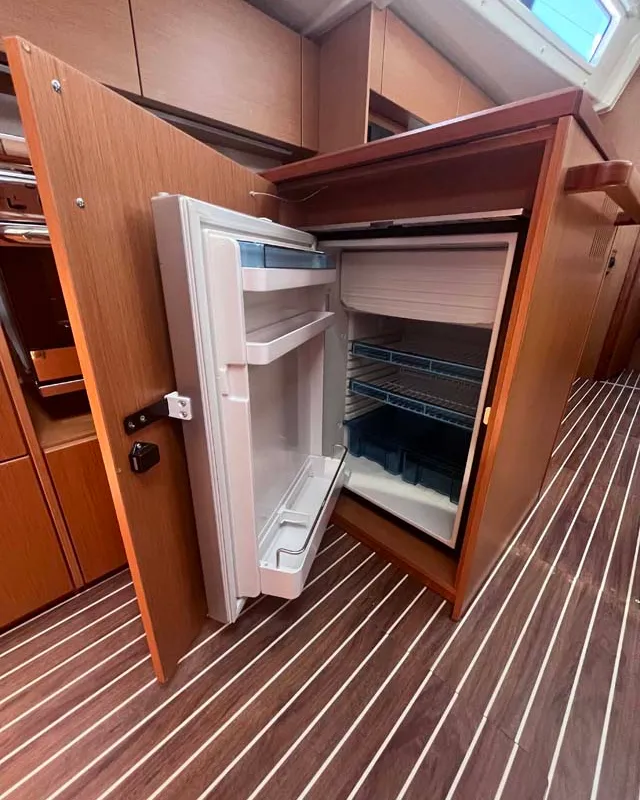 Galley of Mojito, a Bavaria C38 sailboat at Grad Pula, Croatia