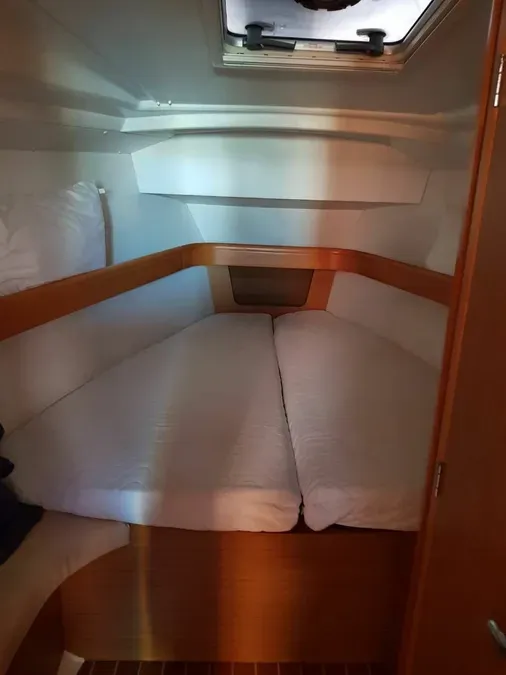 Cabin on Argonaute, a Jeanneau Sun Odyssey 42 i sailboat at Municipal Unit of Lefkada, Greece
