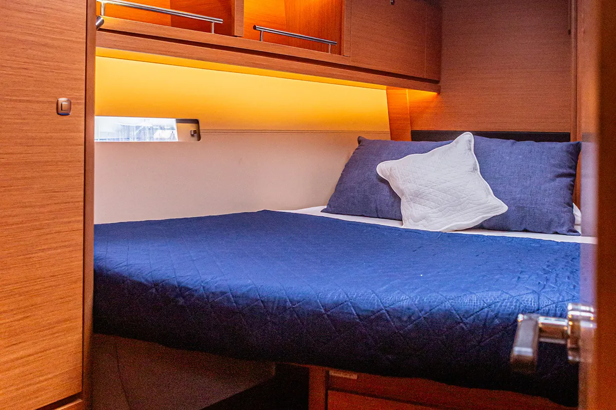 Euphoria Planet, a Dufour 56 Exclusive sailboat at Tonnarella, Italy