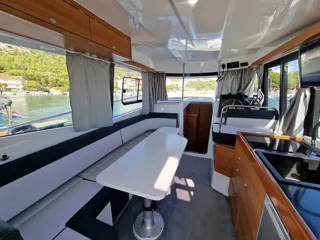 Salon of Excalibur, a Gulet Platinum 40 motorboat at Općina Rogoznica, Croatia