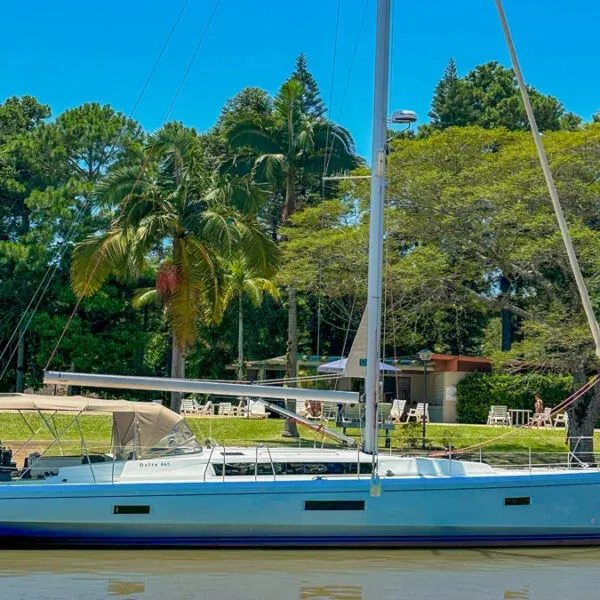 Delta 465, a sailboat at Paraty, Brazil