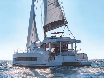 Premium +, a Bali Catspace catamaran at Saint-Mandrier-sur-Mer, France