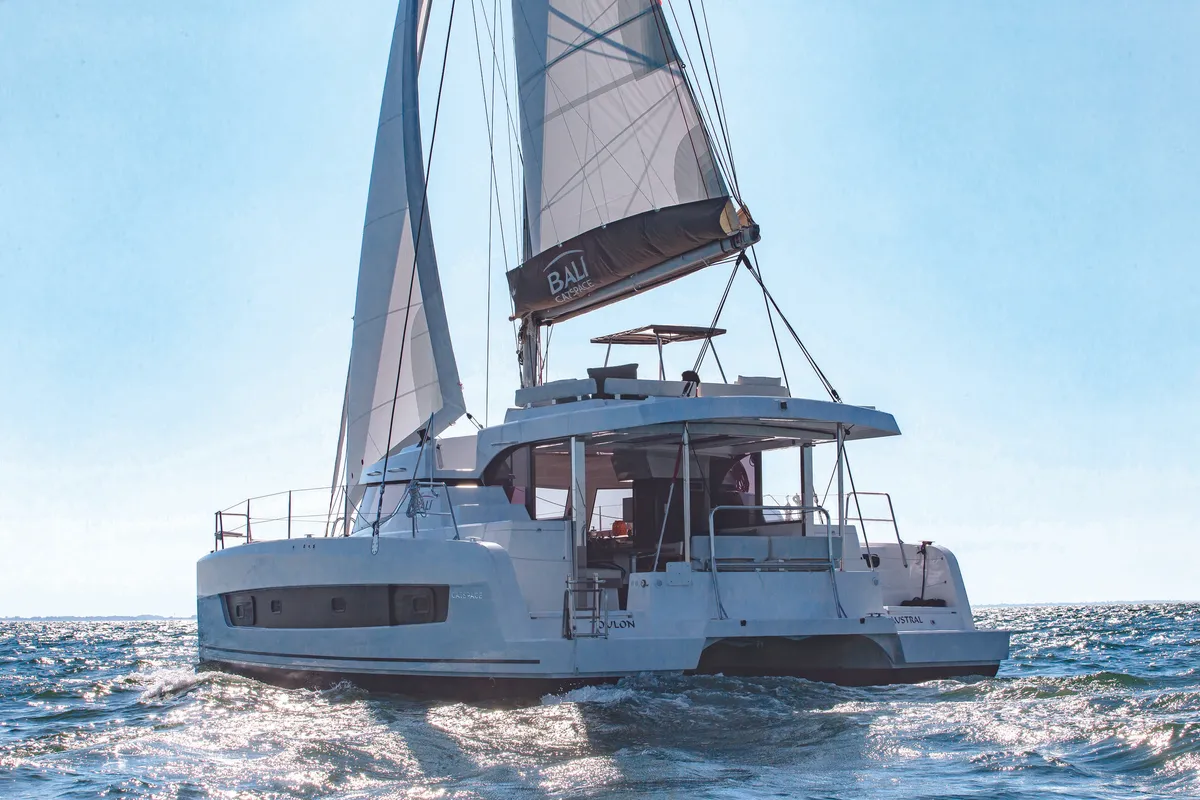 Premium +, a Bali Catspace catamaran at Saint-Mandrier-sur-Mer, France