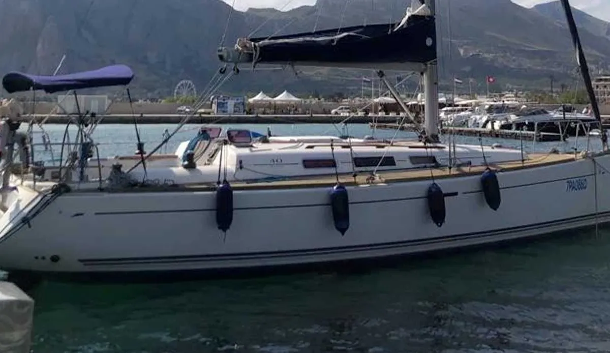 Odile, a Dufour 40 sailboat at Palermo, Italy