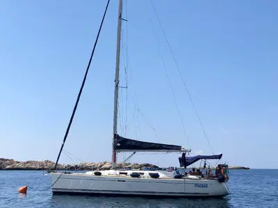 Odile, a Dufour 40 sailboat at Palermo, Italy