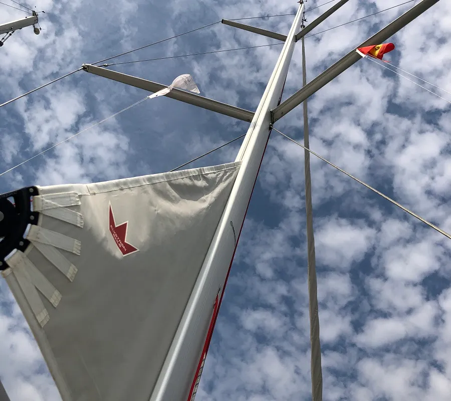 Thalassa, a Bavaria Cruiser 51 sailboat at Athens, Greece