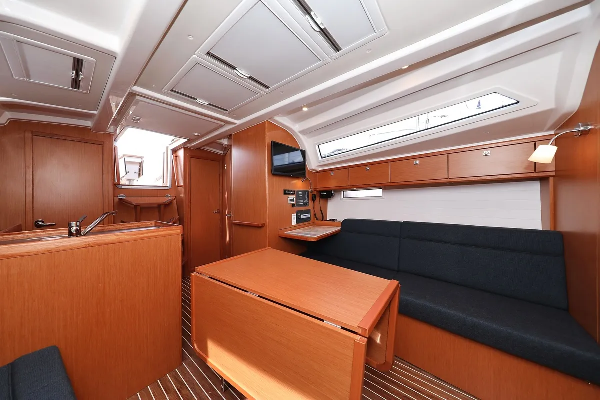 Spectrum, a Bavaria Cruiser 37 sailboat at Pirovac, Croatia