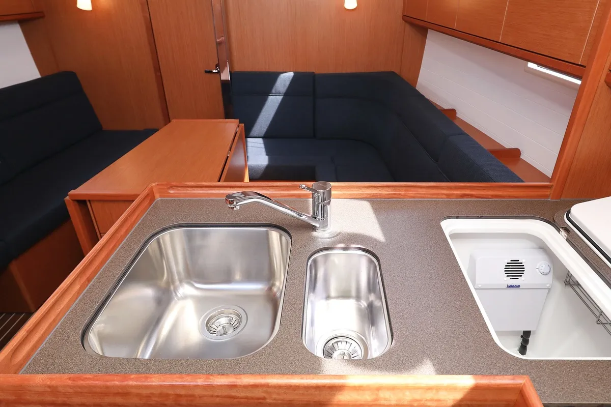 Spectrum, a Bavaria Cruiser 37 sailboat at Pirovac, Croatia