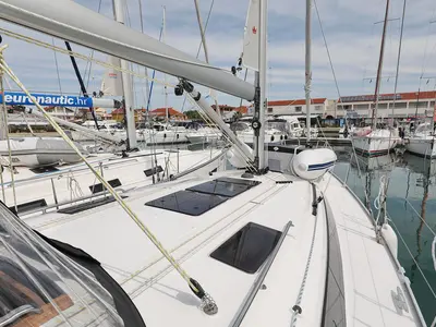Spectrum, a Bavaria Cruiser 37 sailboat at Pirovac, Croatia