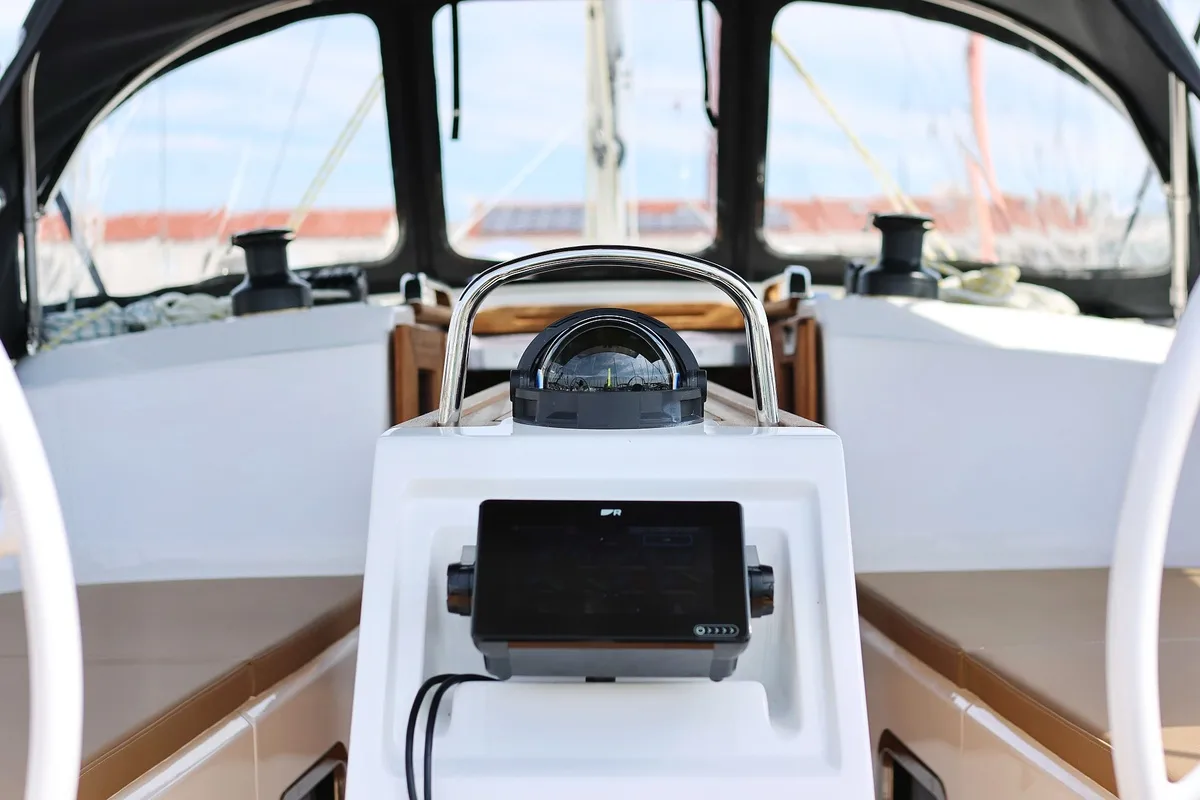 Spectrum, a Bavaria Cruiser 37 sailboat at Pirovac, Croatia