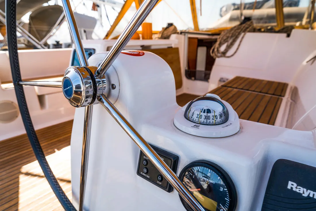 JustIn, a Dufour 382 GL sailboat at Grad Biograd na Moru, Croatia