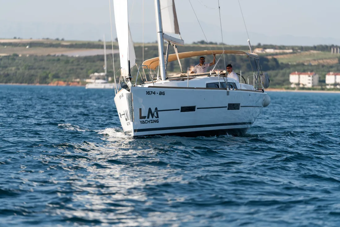 JustIn, a Dufour 382 GL sailboat at Grad Biograd na Moru, Croatia