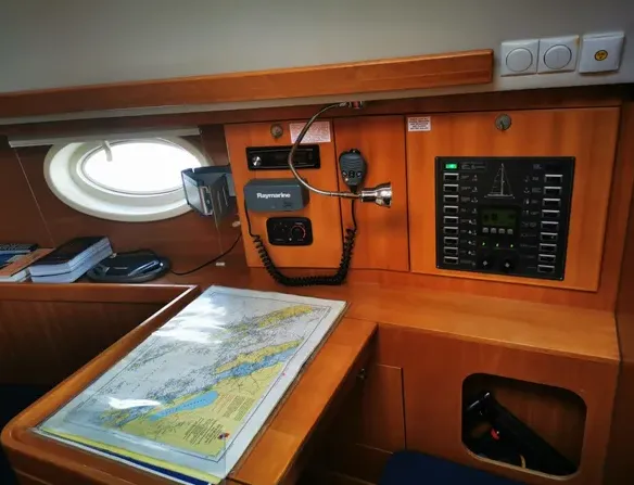 Patriot, a Elan 344 Impression sailboat at Mali Lošinj, Croatia