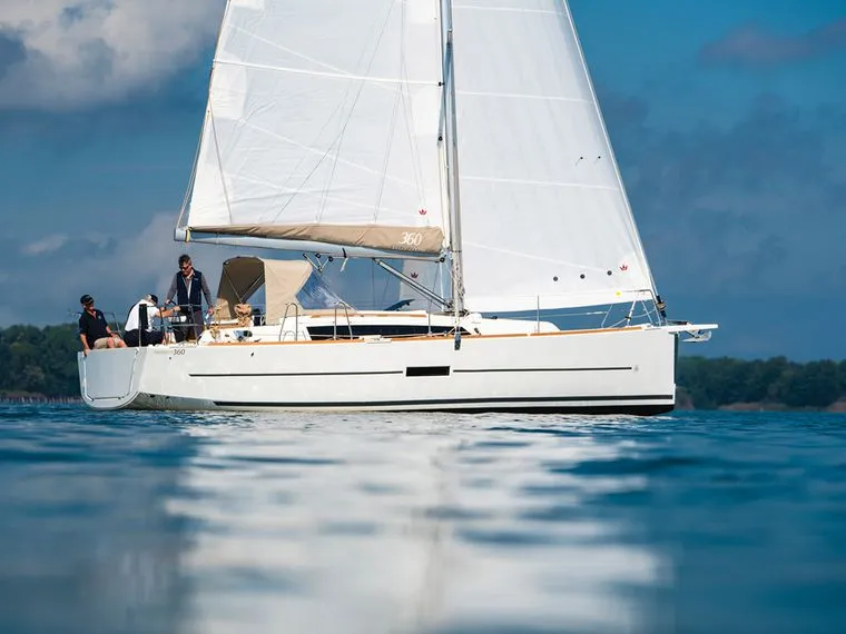 Joy Planet, a Dufour 360 GL sailboat at Marsala, Italy