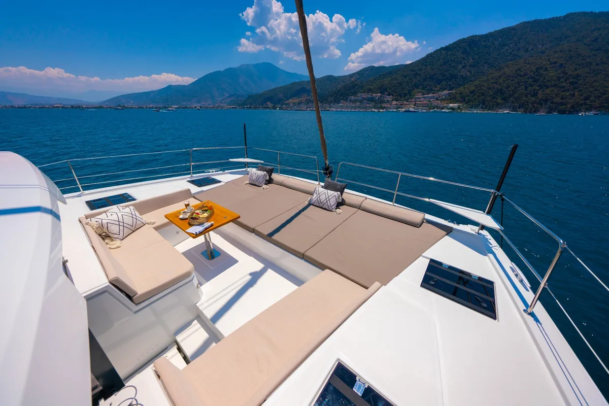 La Brise, a Bali 4.6 catamaran at Fethiye, Turkey