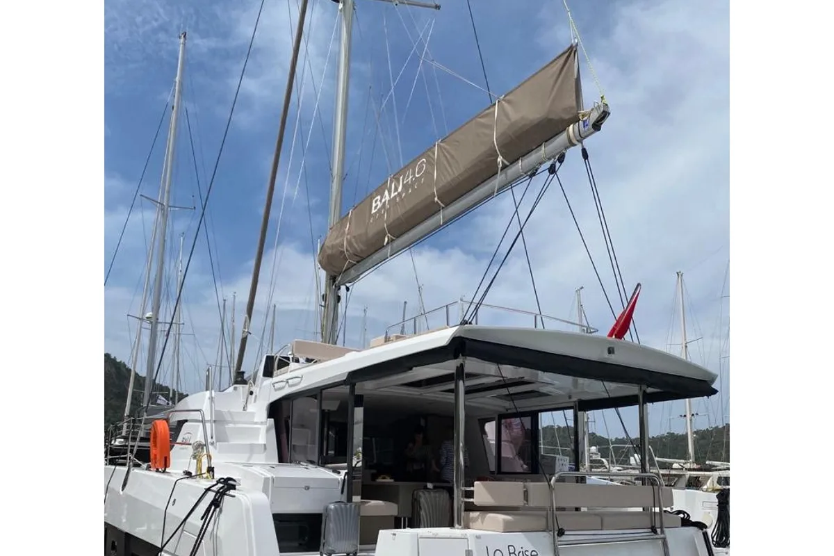 La Brise, a Bali 4.6 catamaran at Fethiye, Turkey