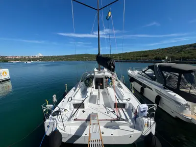 Sail La Vie, a Pogo 36 sailboat at Punat, Croatia