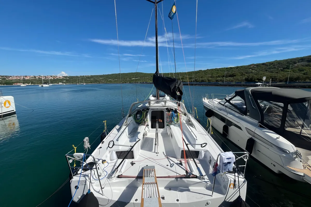 Sail La Vie, a Pogo 36 sailboat at Punat, Croatia