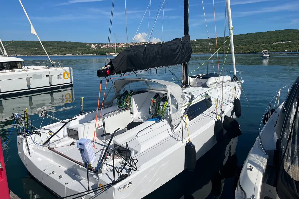 Sail La Vie, a Pogo 36 sailboat at Punat, Croatia