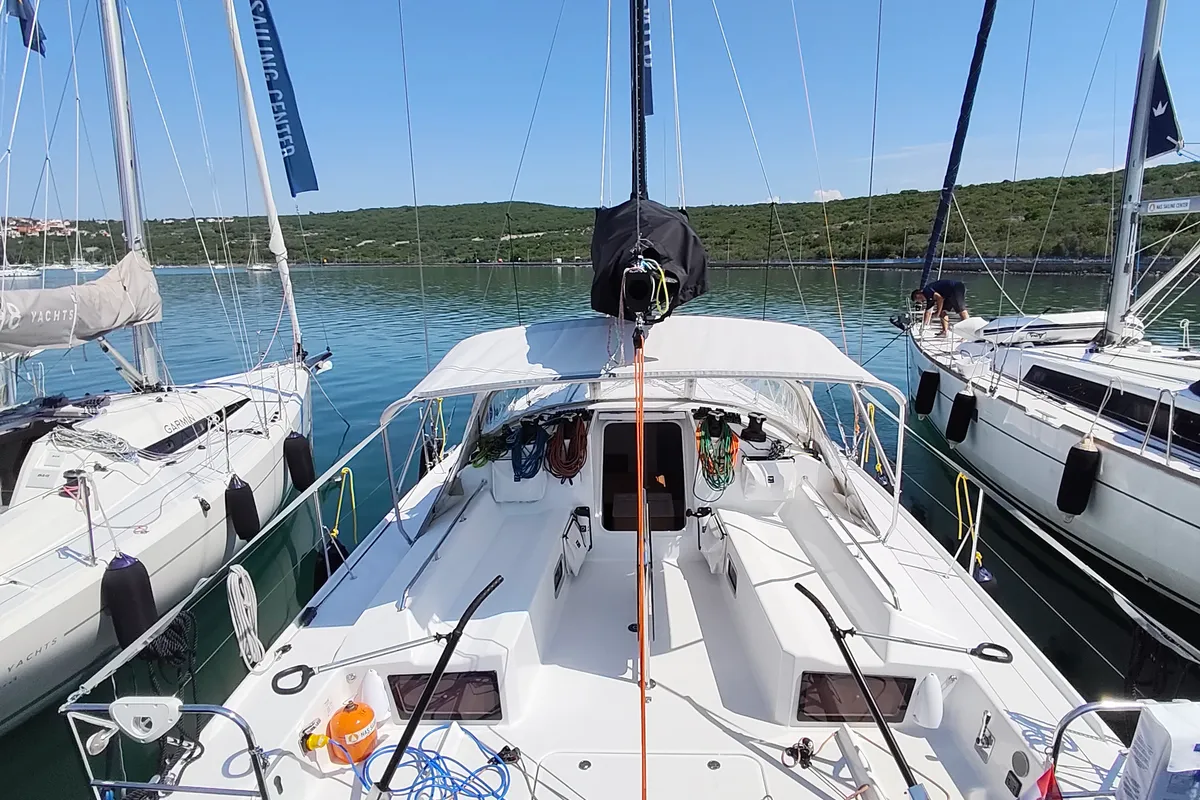 Sail La Vie, a Pogo 36 sailboat at Punat, Croatia