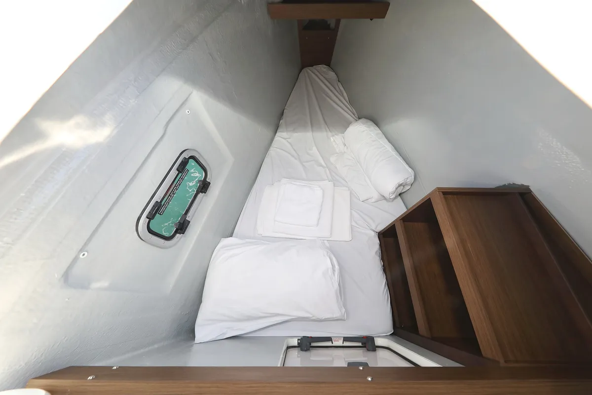 Cabin on REA, a Lagoon 42 catamaran at Općina Sukošan, Croatia