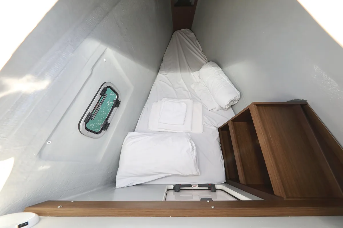 Cabin on REA, a Lagoon 42 catamaran at Općina Sukošan, Croatia