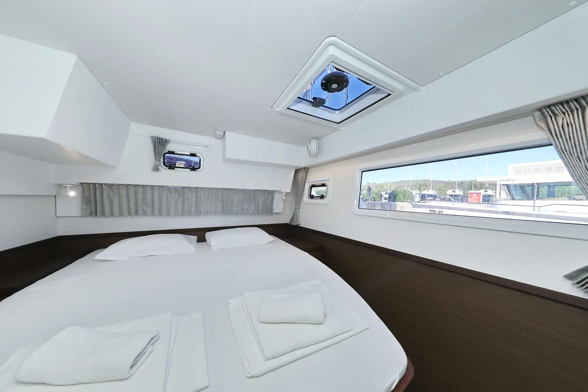 Cabin on REA, a Lagoon 42 catamaran at Općina Sukošan, Croatia