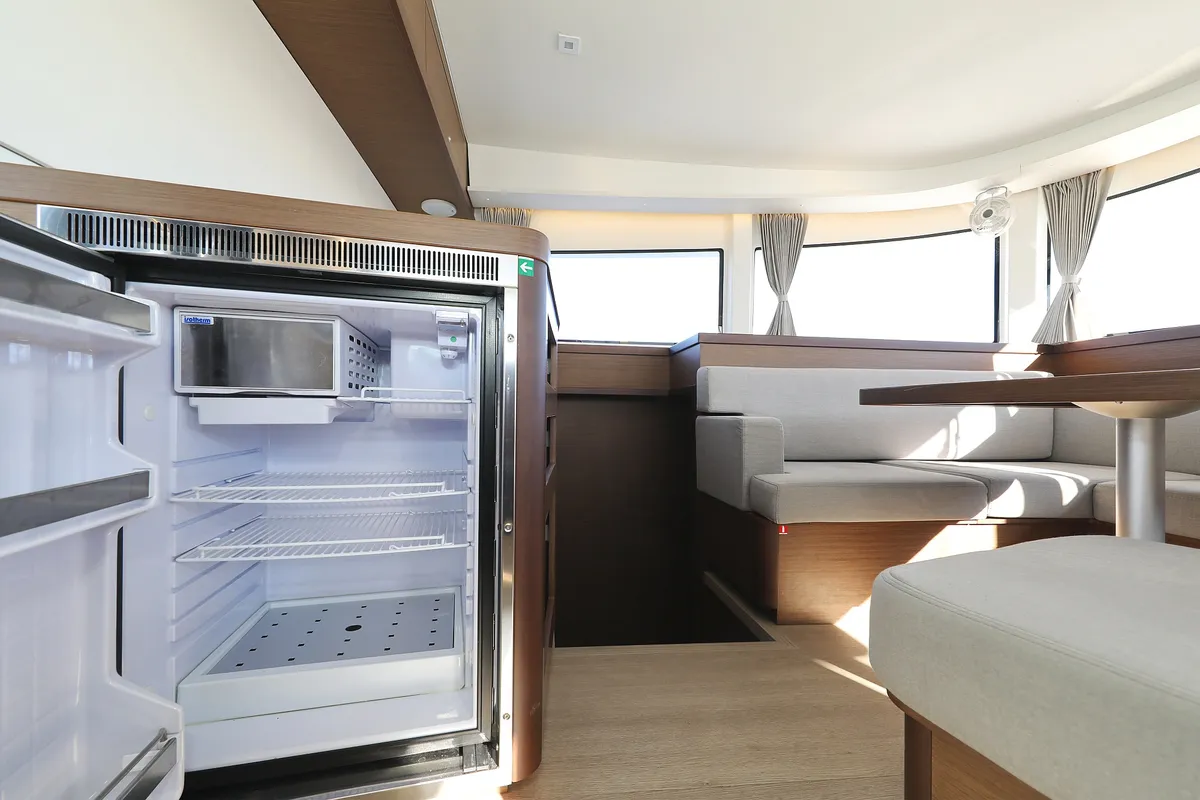 Galley of REA, a Lagoon 42 catamaran at Općina Sukošan, Croatia