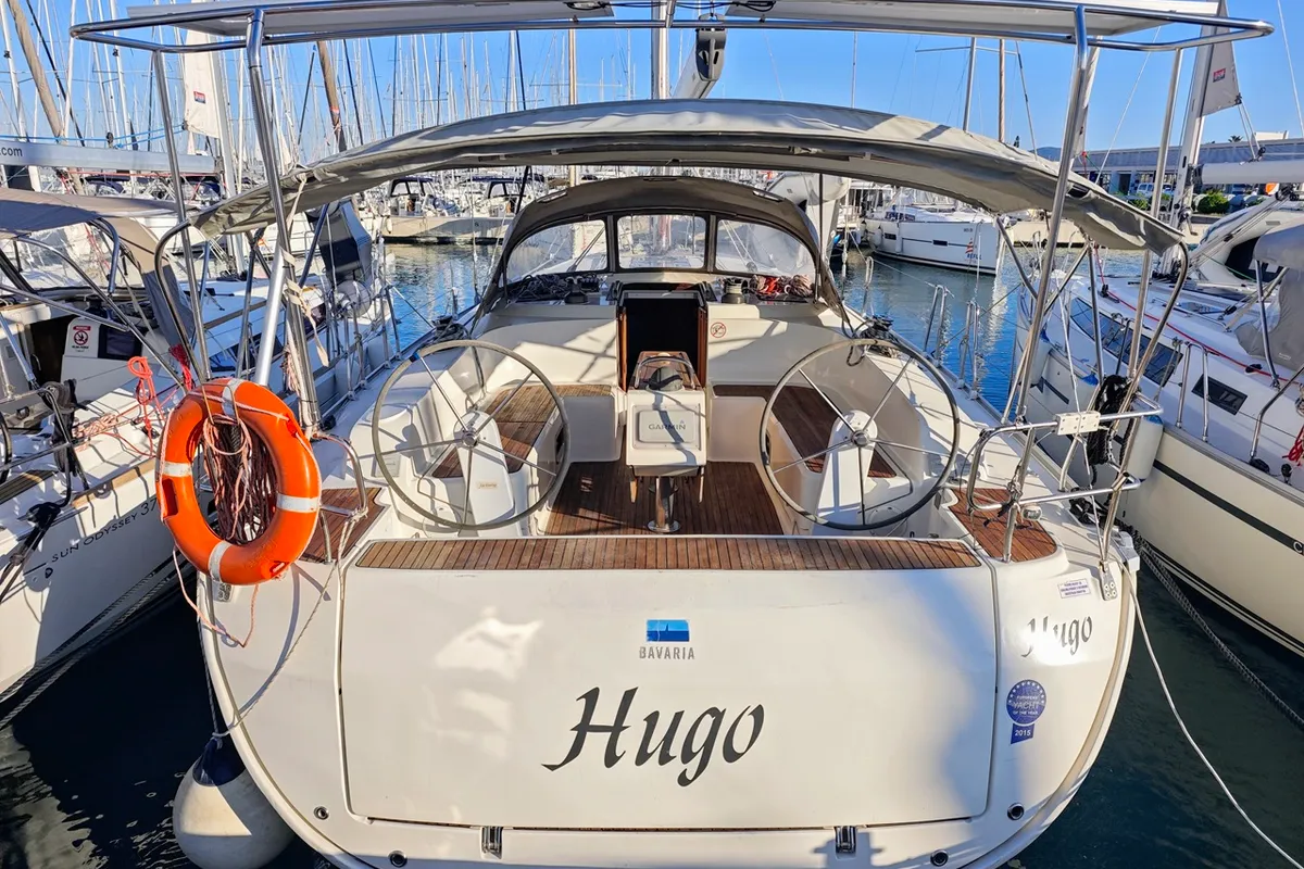 Hugo, a Bavaria Cruiser 46 sailboat at Općina Sukošan, Croatia