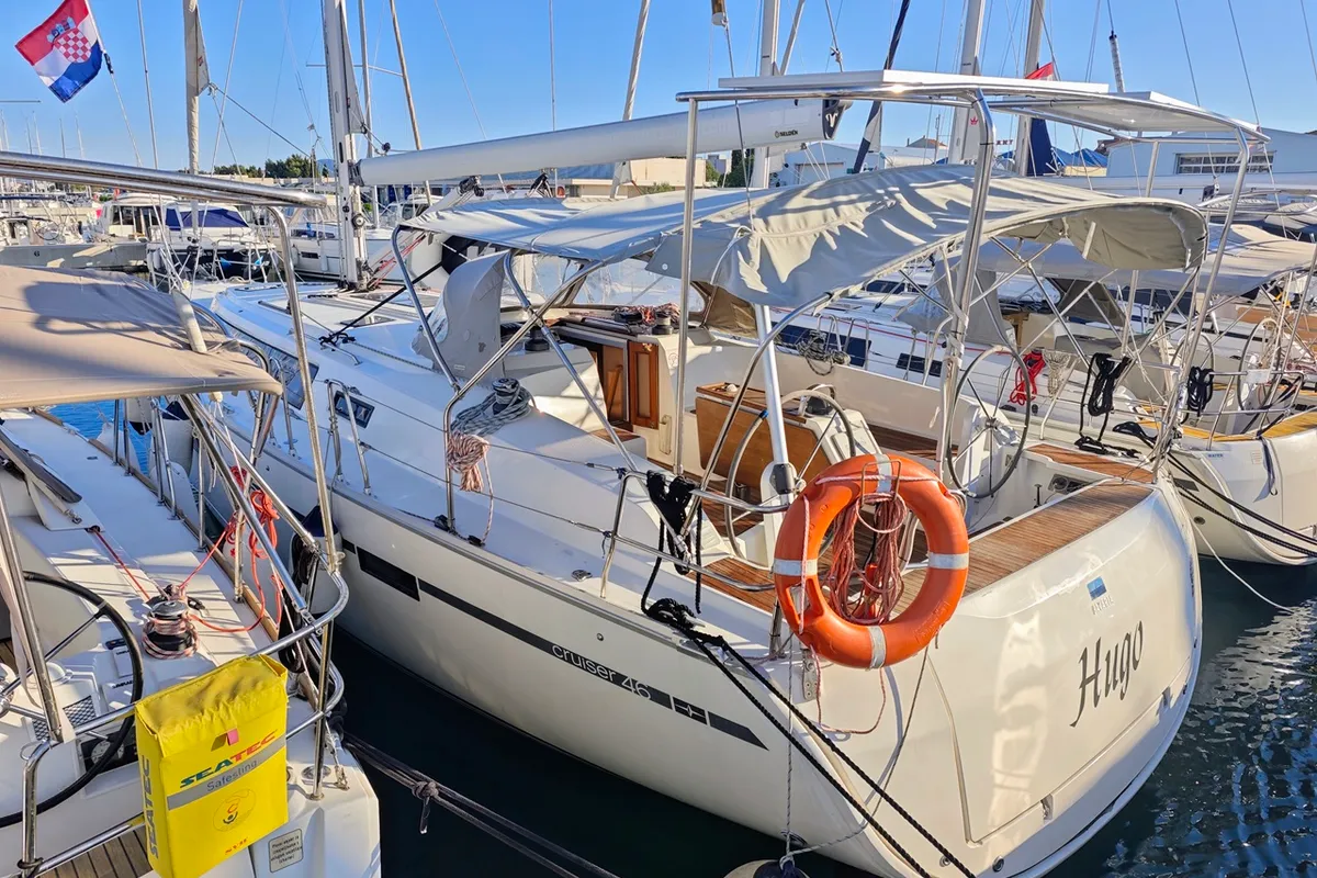 Hugo, a Bavaria Cruiser 46 sailboat at Općina Sukošan, Croatia