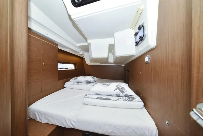 Cabin on Rocket, a Beneteau Oceanis 46.1 sailboat at Grad Biograd na Moru, Croatia