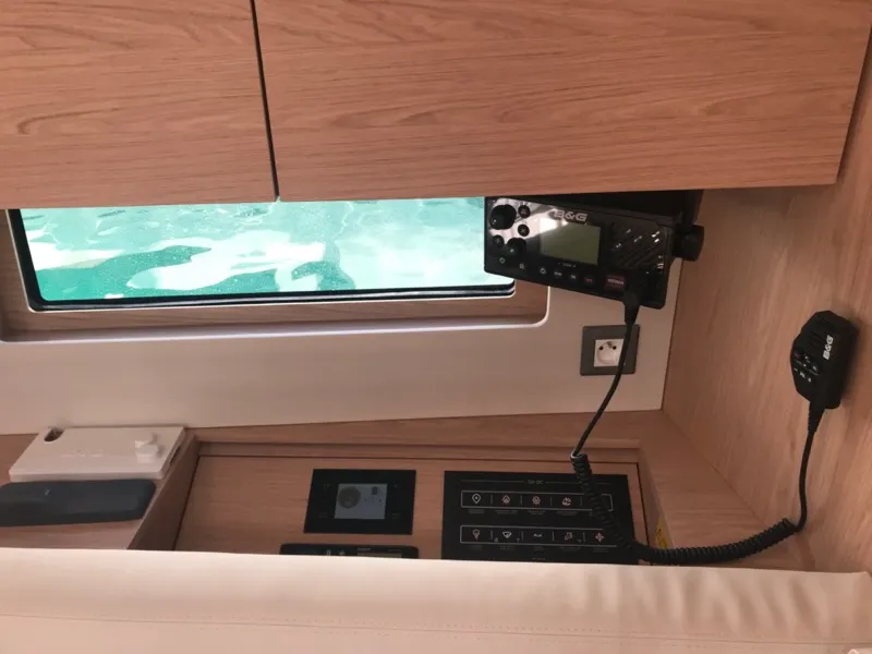 Becrux, a Beneteau Oceanis 46.1 sailboat at Tonnarella, Italy