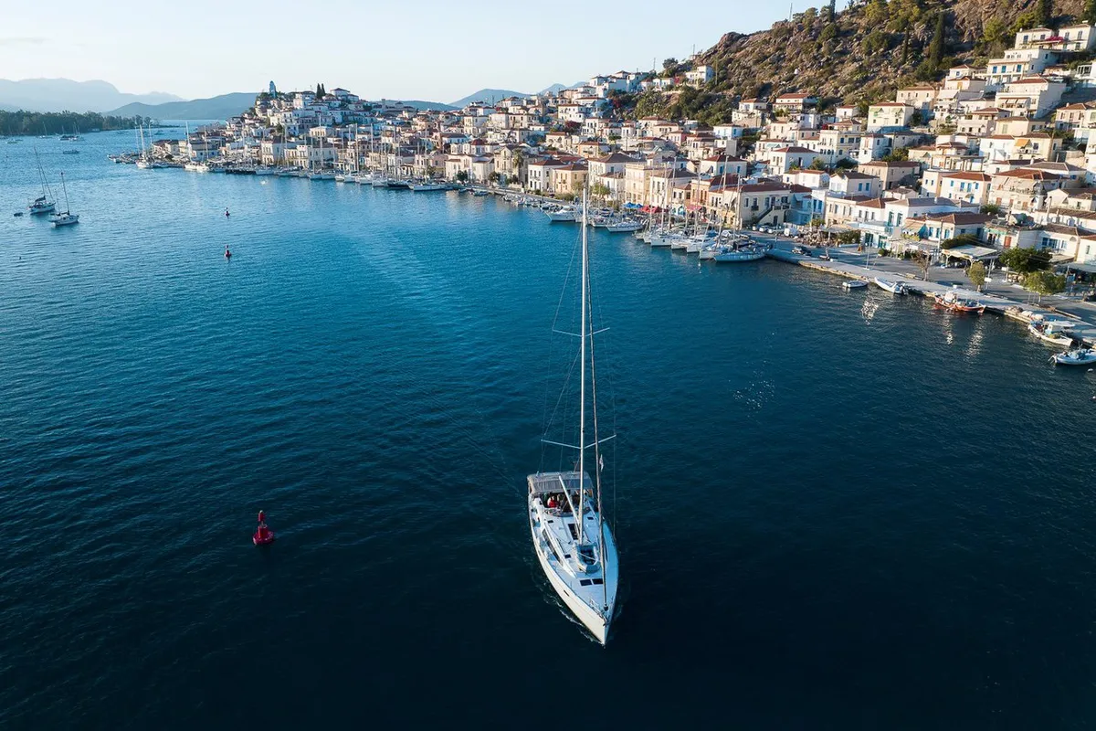Sea Wonder II, a Bavaria Cruiser 46 sailboat at Kontokali, Greece