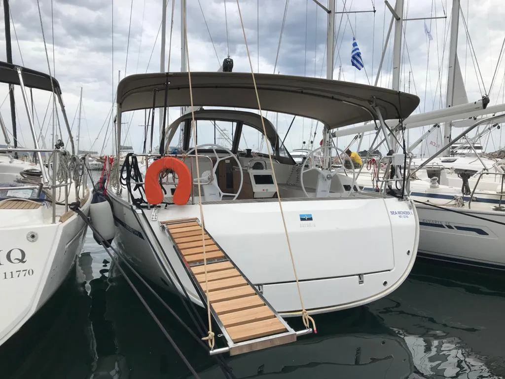 Sea Wonder II, a Bavaria Cruiser 46 sailboat at Kontokali, Greece