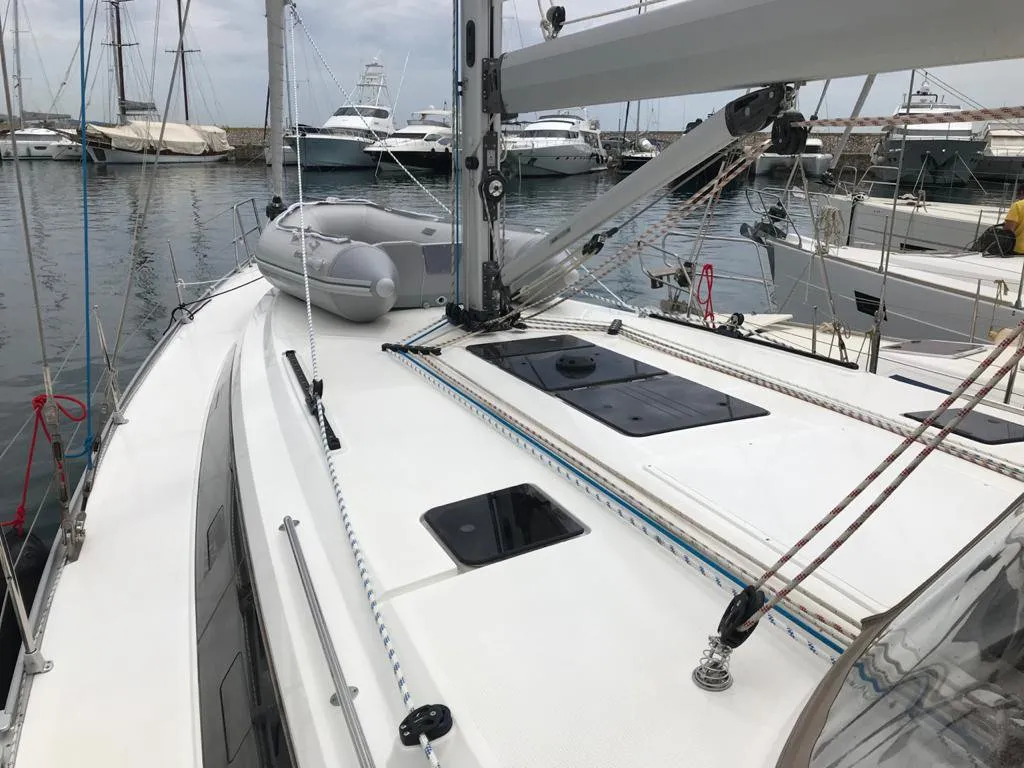 Sea Wonder II, a Bavaria Cruiser 46 sailboat at Kontokali, Greece