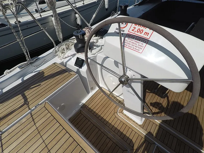 Alian, a Hanse 508 sailboat at Grad Šibenik, Croatia