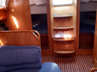 Salon of Martina, a Bavaria 39 Cruiser sailboat at Punat, Croatia