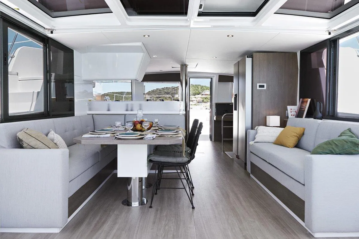 Tiraminelli, a Bali 4.4 catamaran at Road Town, British Virgin Islands