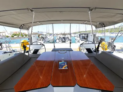 Salon of Soul, a Dufour 44 sailboat at Općina Sukošan, Croatia
