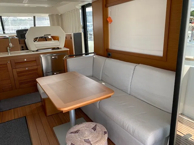 Bandama, a Beneteau Swift Trawler 47 motorboat at Floriana, Malta