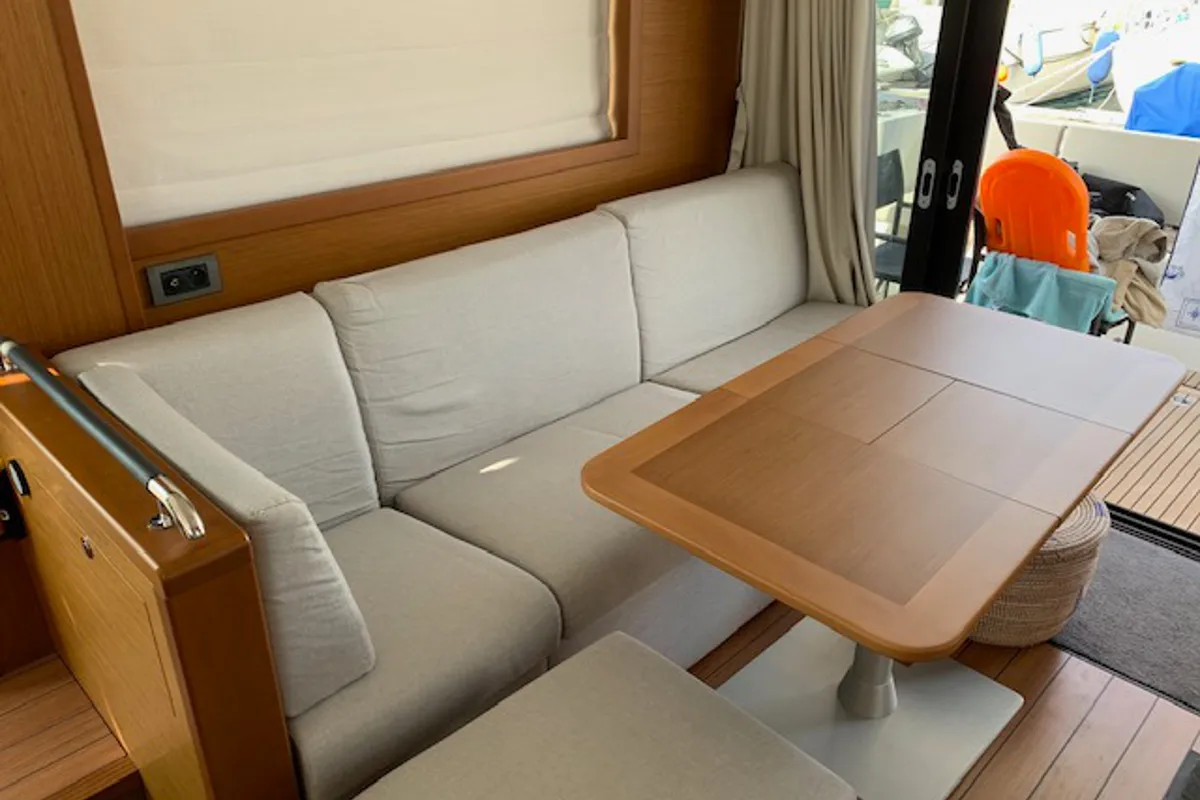 Bandama, a Beneteau Swift Trawler 47 motorboat at Floriana, Malta