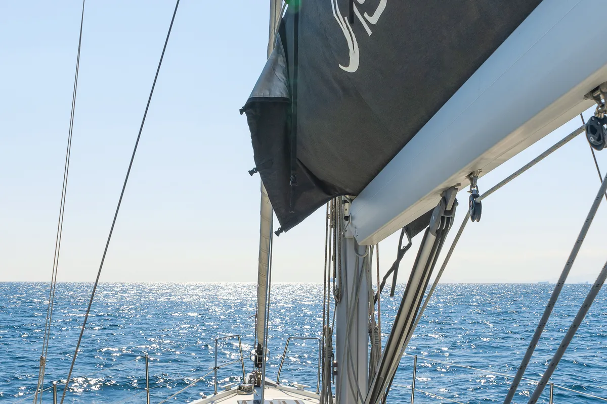 Yria, a Beneteau Oceanis 51.1 sailboat at Athens, Greece