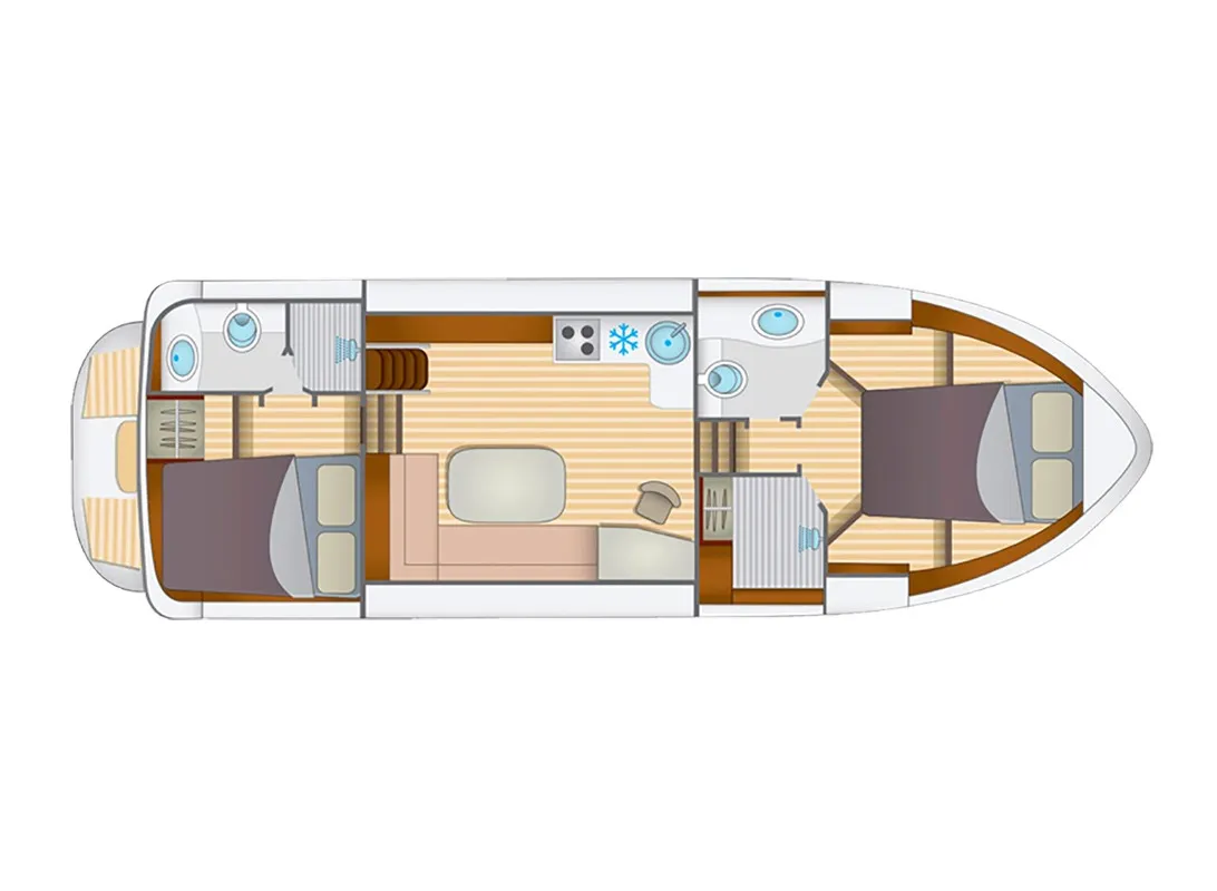 Cruiser Premium Steel 4/6 Pers., a Linssen Grand Sturdy 34.9 motorboat at Dompierre-sur-Besbre, France