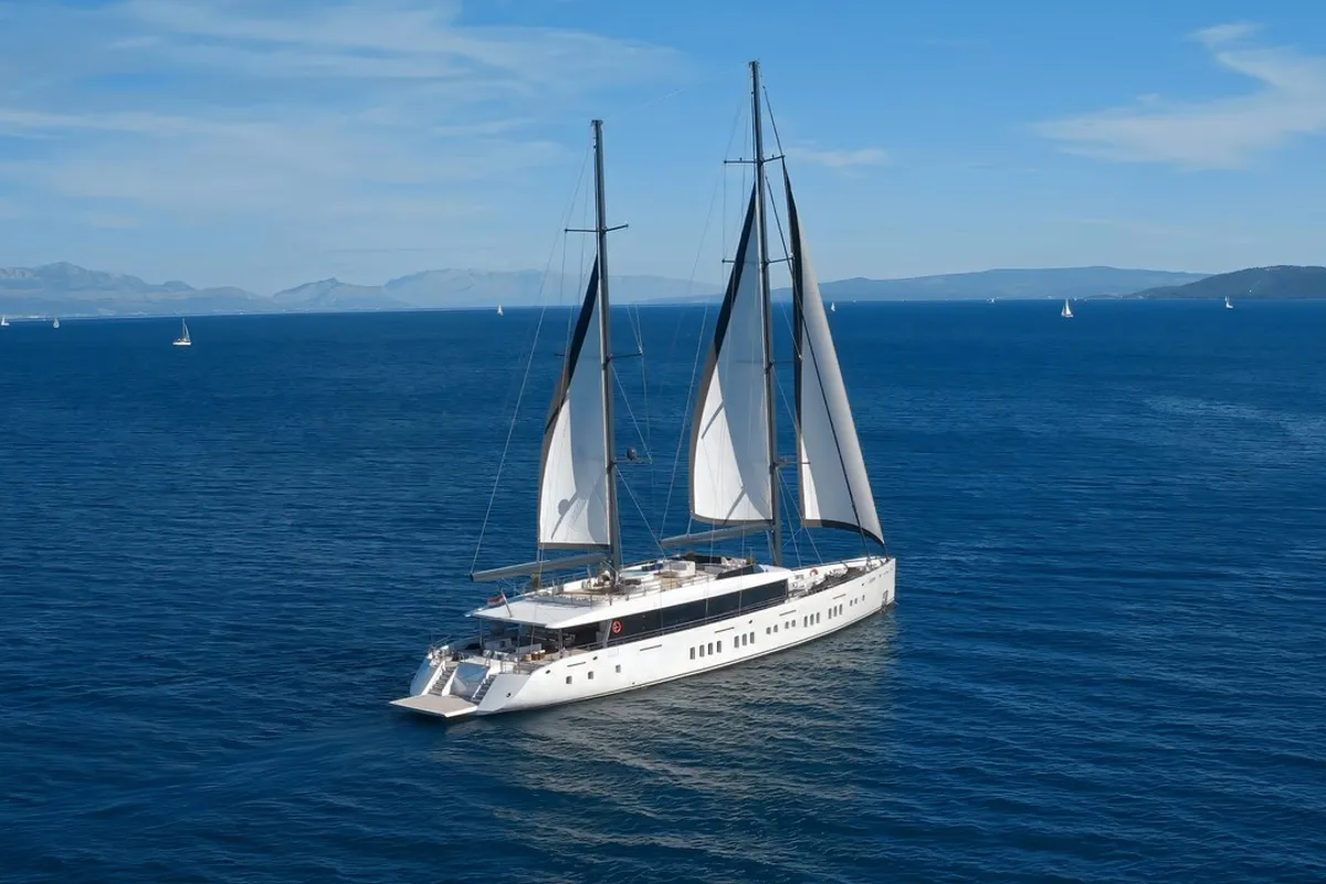 M/S Adri, a Radež d.d. M/S ADRI sailboat at Split, Croatia