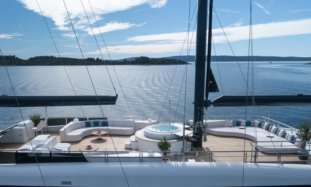 M/S Adri, a Radež d.d. M/S ADRI sailboat at Split, Croatia