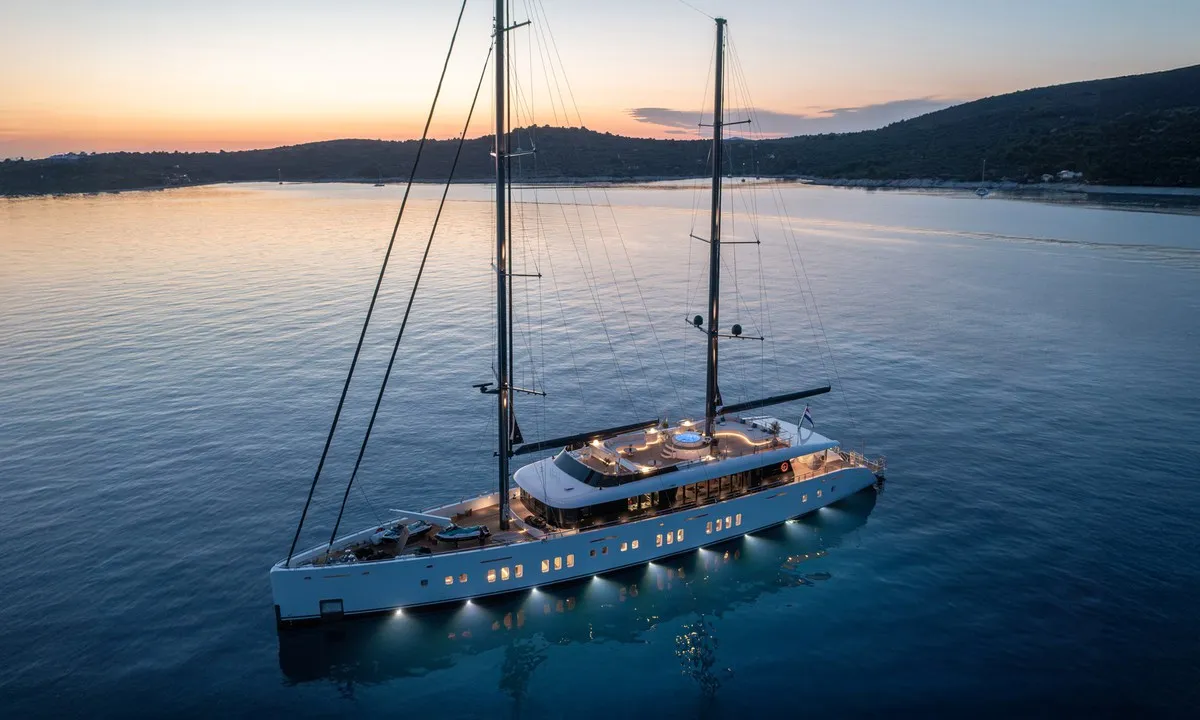 M/S Adri, a Radež d.d. M/S ADRI sailboat at Split, Croatia