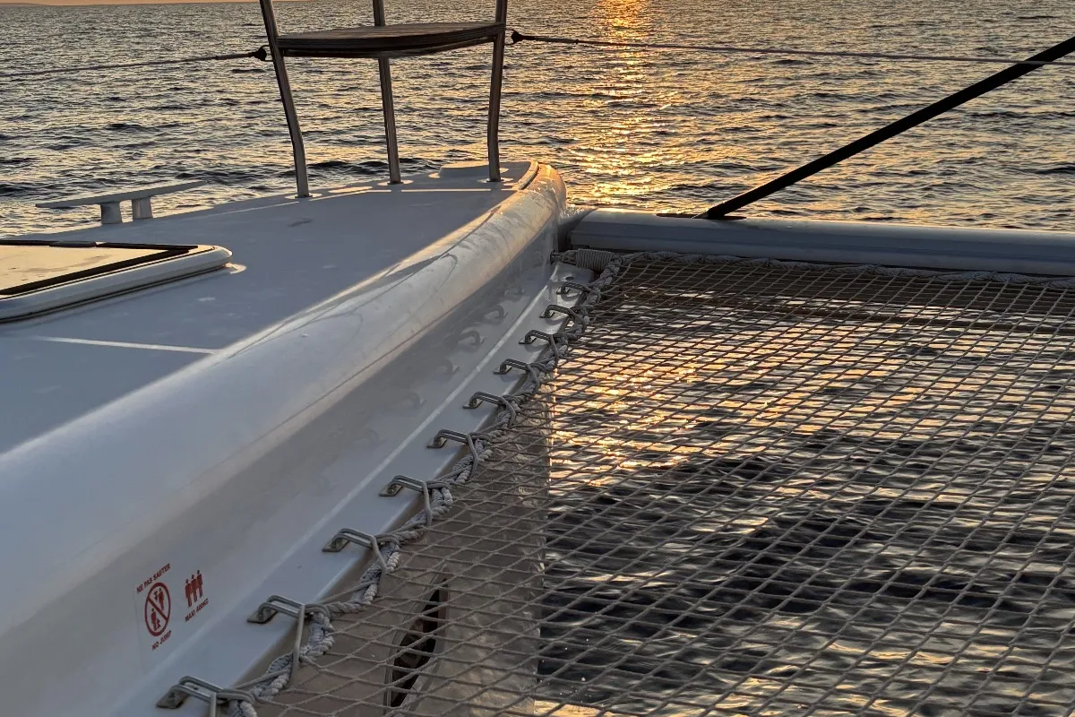 Gecko, a Lagoon 450 S catamaran at Punat, Croatia