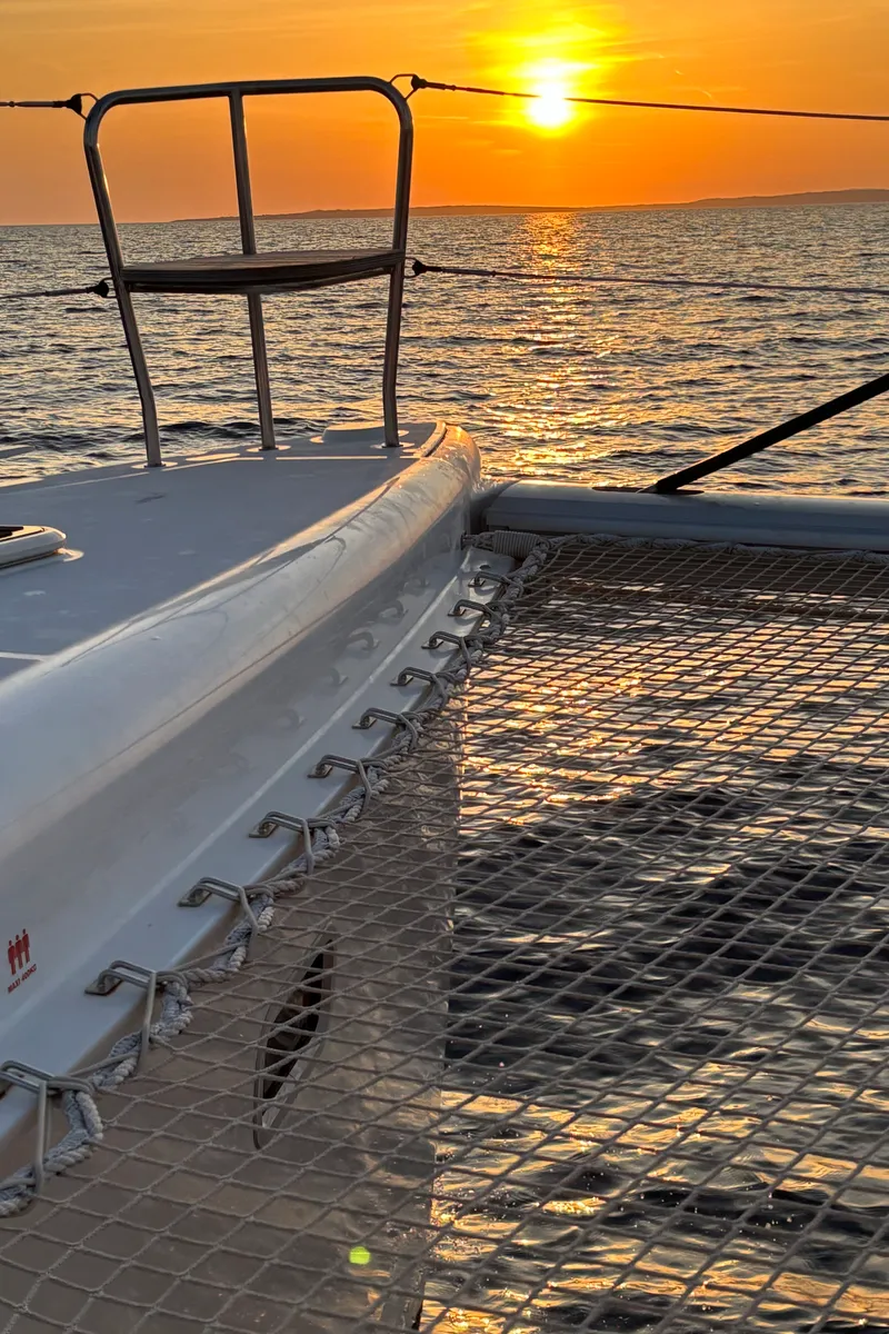 Gecko, a Lagoon 450 S catamaran at Punat, Croatia